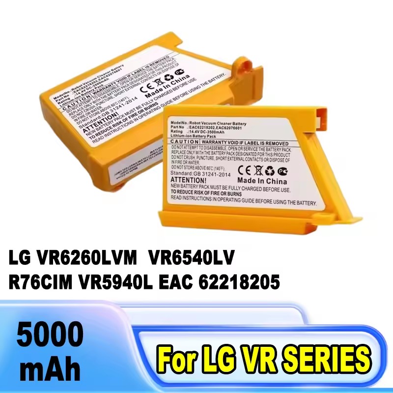 4S Lipo Battery 14.8V 6000Mah - Bateria de Vácuo para LG VR6260LVM