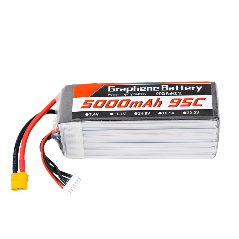Bateria Lipo 95C 22.2V 6S 5000 - 6S Lipo Battery 22.2V 5000Mah avaliação e preço